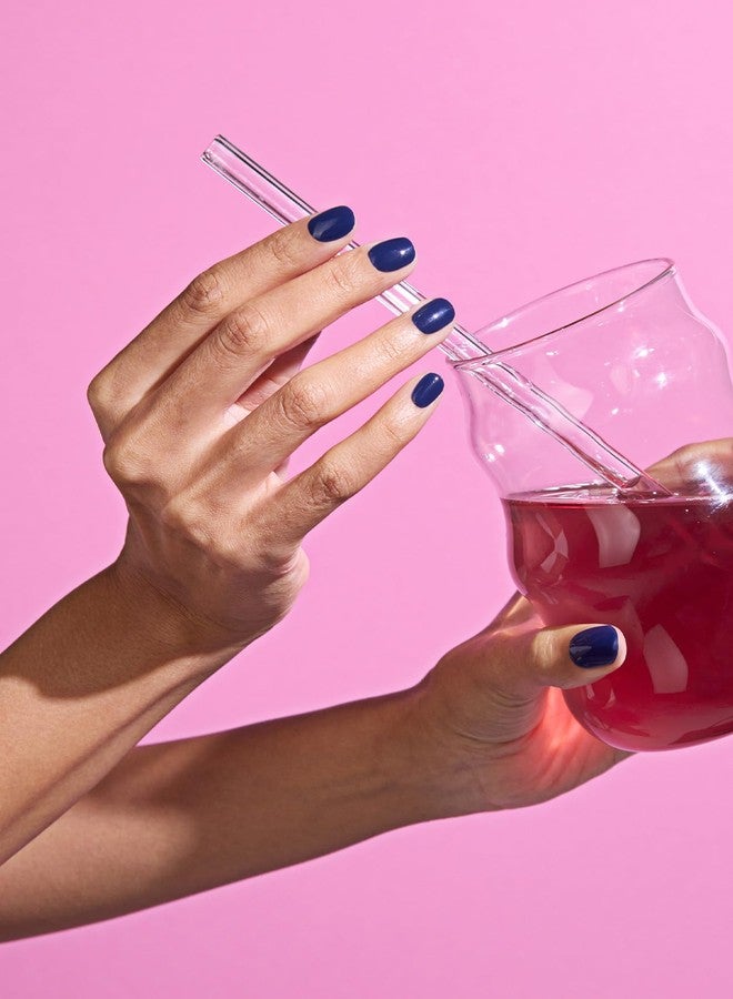 اوهورا شرائط جل الأظافر شبه المعالجة من أوهورا (أزرق ملكي) - أزرق، لون موحد، متوافقة مع جميع مصابيح الأشعة فوق البنفسجية/LED، بجودة صالونات التجميل، تدوم طويلاً، سهلة الاستخدام والإزالة - تتضمن قطعتين لتحضير الأظافر، ومبرد أظافر، وعصا خشبية - Image 2